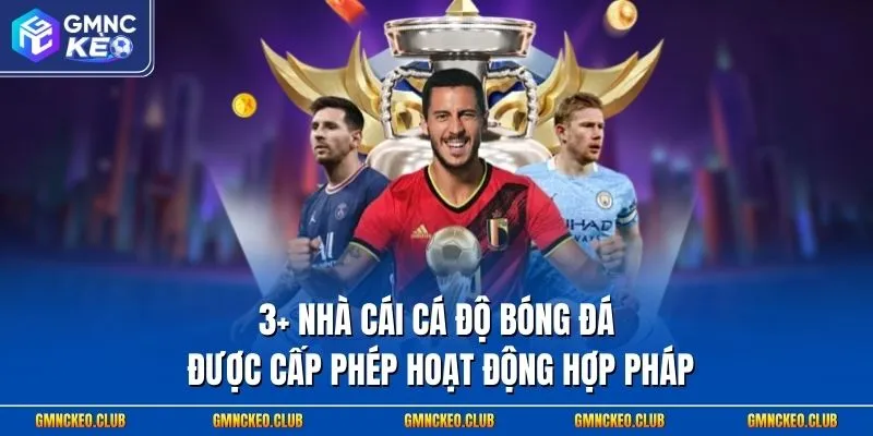 3+ Nhà Cái Cá Độ Bóng Đá Được Cấp Phép Hoạt Động Hợp Pháp