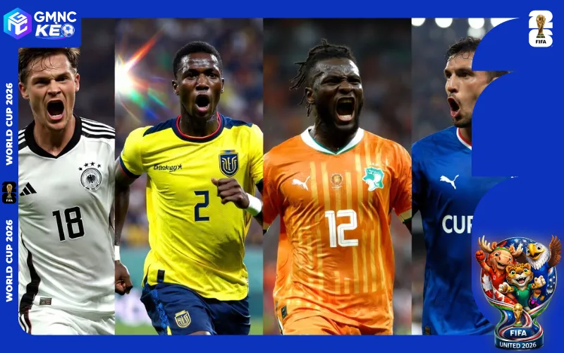 Lịch thi đấu bảng E World Cup 2026 theo giờ Việt Nam 1 Bảng E World Cup 2026