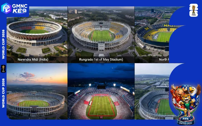 Tổng quan 16 thành phố & sân vận động chủ nhà World Cup 2026 1 Các thành phố đăng cai World Cup 2026