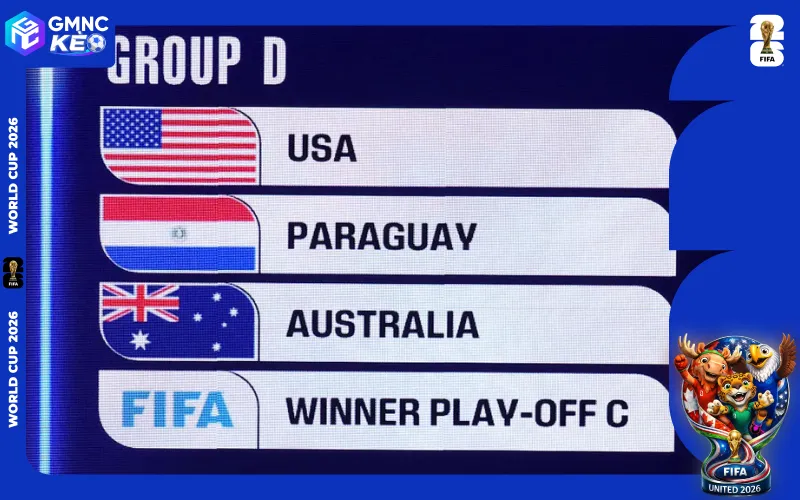 Lịch thi đấu bảng D World Cup 2026 theo giờ Việt Nam chuẩn 2 Lịch thi đấu bảng D World Cup 2026 theo giờ Việt Nam chuẩn