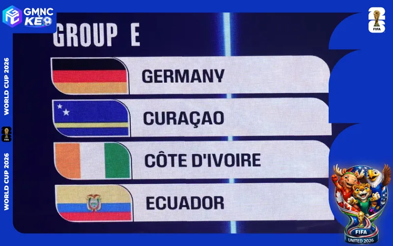 Lịch thi đấu bảng E World Cup 2026 theo giờ Việt Nam 2 Lịch thi đấu bảng E World Cup 2026 theo giờ Việt Nam