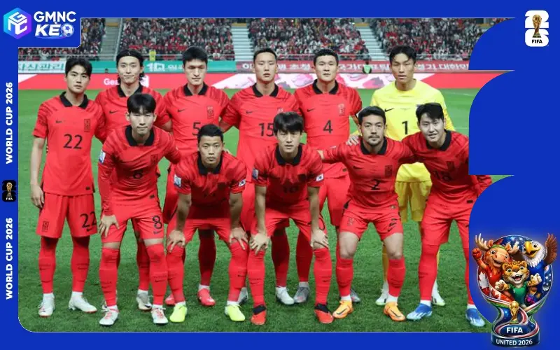 26 cầu thủ đội tuyển Hàn Quốc tham dự WC 2026