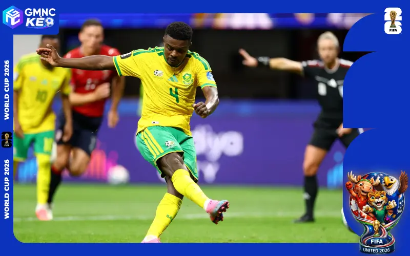 Bafana Bafana trở lại sau 16 năm dài chưa góp mặt