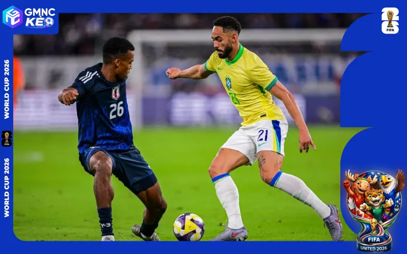 Nhận định đội tuyển Brazil tại World Cup 2026 3 Brazil là cửa trên trong trận chiến với Nhật Bản