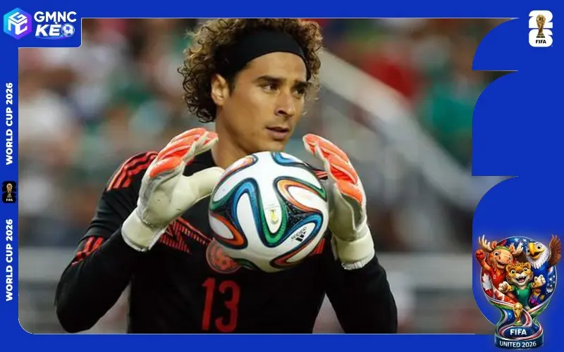 Cầu thủ đội tuyển Mexico Guillermo Ochoa 