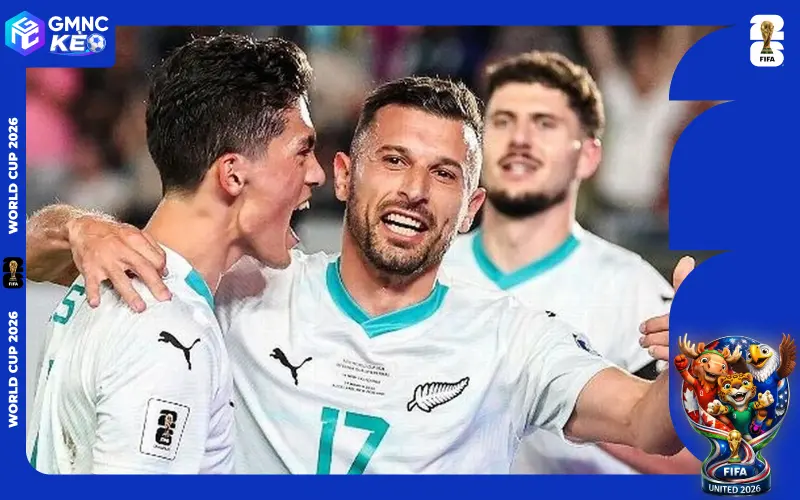 Đội tuyển New Zealand trở lại sau 16 năm 