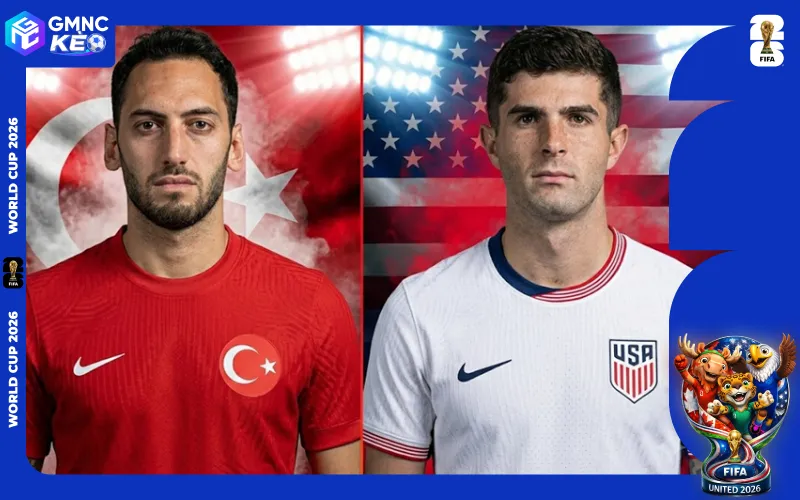Soi kèo Thổ Nhĩ Kỳ vs Mỹ 09h00 ngày 26/06/2026 - World Cup 2026 1 Đánh giá trước trận Thổ Nhĩ Kỳ gặp Mỹ