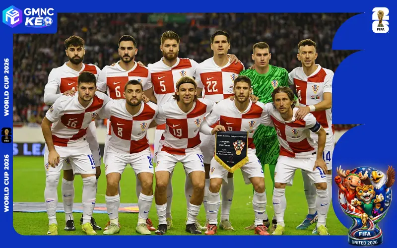 Danh sách cầu thủ đội tuyển Coatia tại World Cup 2026