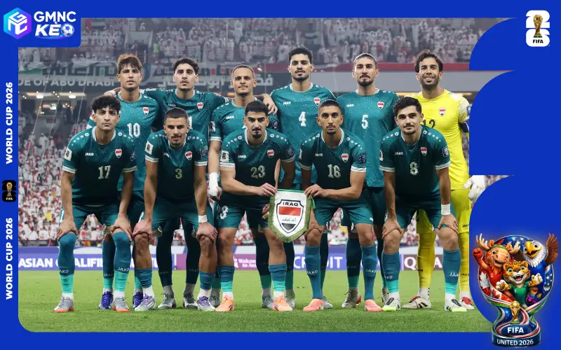 Danh sách cầu thủ đội tuyển Iraq tại World Cup 2026