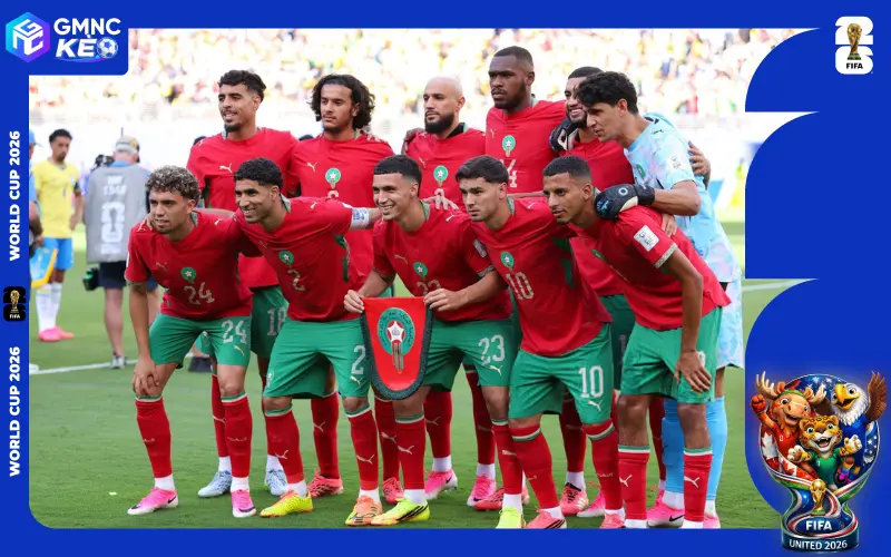 Danh sách cầu thủ đội tuyển Maroc tại World Cup 2026
