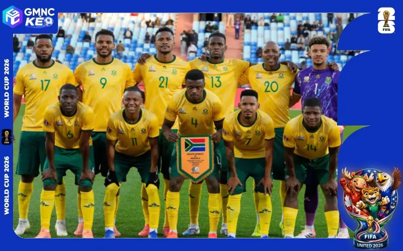 Danh Sách Cầu Thủ Đội Tuyển Nam Phi Tại World Cup 2026 