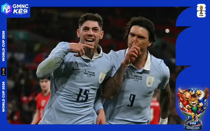 Danh sách cầu thủ đội tuyển Uruguay tại World Cup 2026 1 Đội tuyển Uruguay 2 lần vô địch thế giới