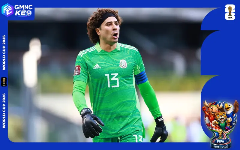 Dự bị chiến lược già nhất thuộc về Guillermo Ochoa