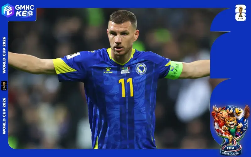 Danh Sách Cầu Thủ Đội Tuyển Bosnia Tại World Cup 2026 2 Edin Dzeko là đội trưởng cầu thủ đội tuyển Bosnia