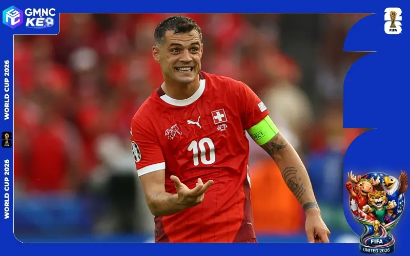Granit Xhaka với 144 lần ra sân