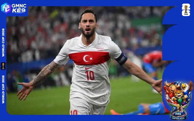 Danh sách cầu thủ đội tuyển Thổ Nhĩ Kỳ tại World Cup 2026 3 Hakan Çalhanoğlu là đội trưởng của đội tuyển