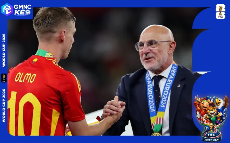 Nhận định đội tuyển Tây Ban Nha tại World Cup 2026 - Tiến gần tới ngôi nhất bảng 3 Huấn luyện viên Luis de la Fuente dẫn dắt tuyển Tây Ban Nha