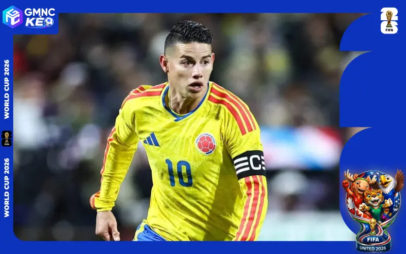 James Rodríguez với bộ não thiên tài
