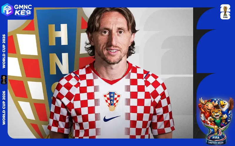 Luka Modric chính thức thi đấu cho Croatia tại World Cup 2026 