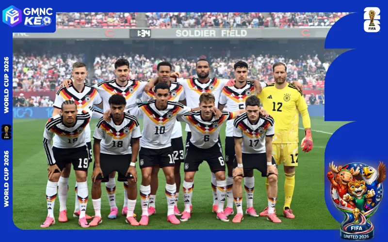 Nhận định đội tuyển Đức tại World Cup 2026