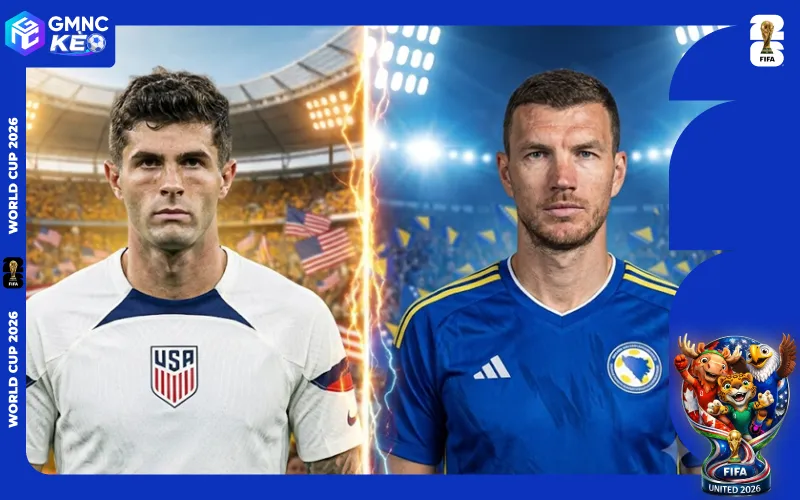 Nhận định trước giờ bóng lăn về trận Mỹ gặp Bosnia