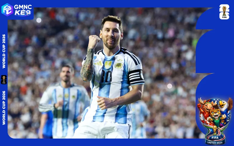 Nhận định đội tuyển Argentina tại World Cup 2026 - Giữ vững ngôi đầu bảng 3 Thủ lĩnh Lionel Messi - Chân sút vĩ đại nhất mọi thời đại