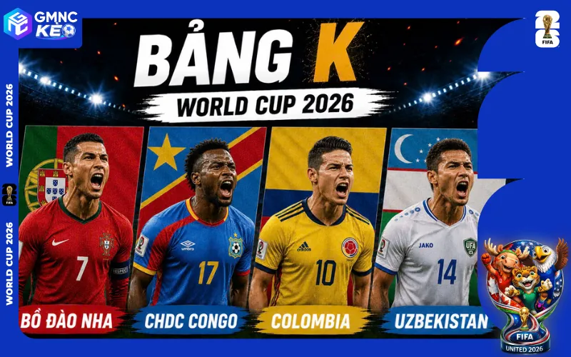 Nhận định bảng K World Cup 2026: Những màn đối đầu đỉnh cao 2 Thực lực bốn đội đại diện bảng K