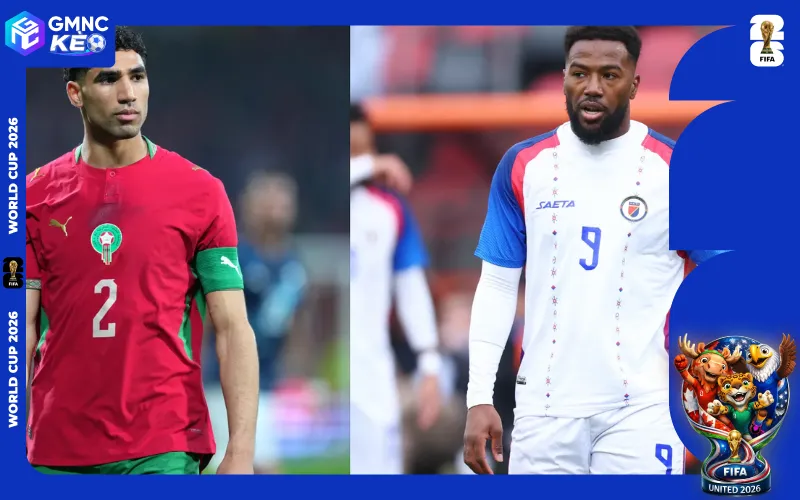 Thực lực hiện tại giữa Maroc vs Haiti