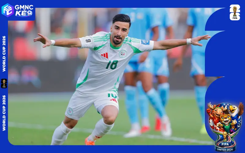 Tiền đạo Mohamed Amoura là chân sút số 1 vòng loại