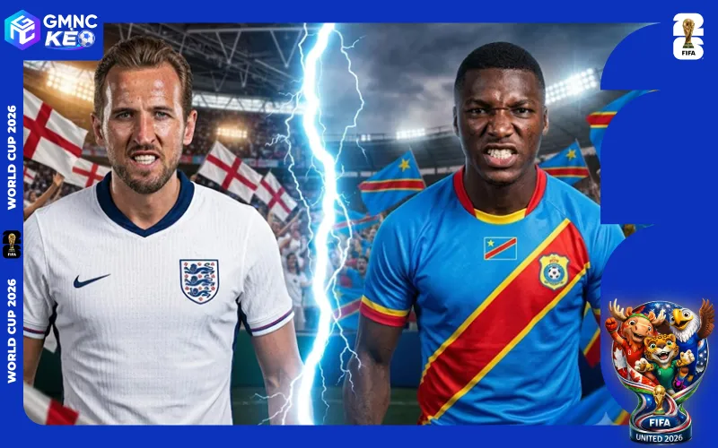 Tình hình lực lượng hai đội Anh vs DR Congo trước giờ bóng lăn