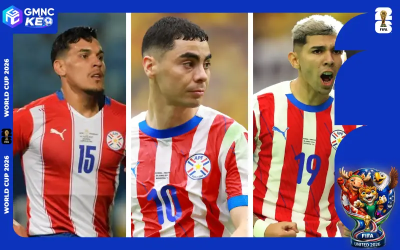 Danh sách cầu thủ đội tuyển Paraguay tại World Cup 2026 2 Top 3 cầu thủ đội tuyển Paraguay đáng theo dõi nhất