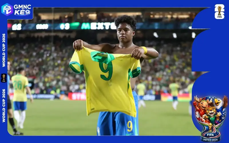 Tiểu Sử Endrick - Tiền Đạo 19 Tuổi Của Brazil Tại World Cup 2026 3 Tỷ lệ cạnh tranh danh hiệu vua phá lưới của Endrick