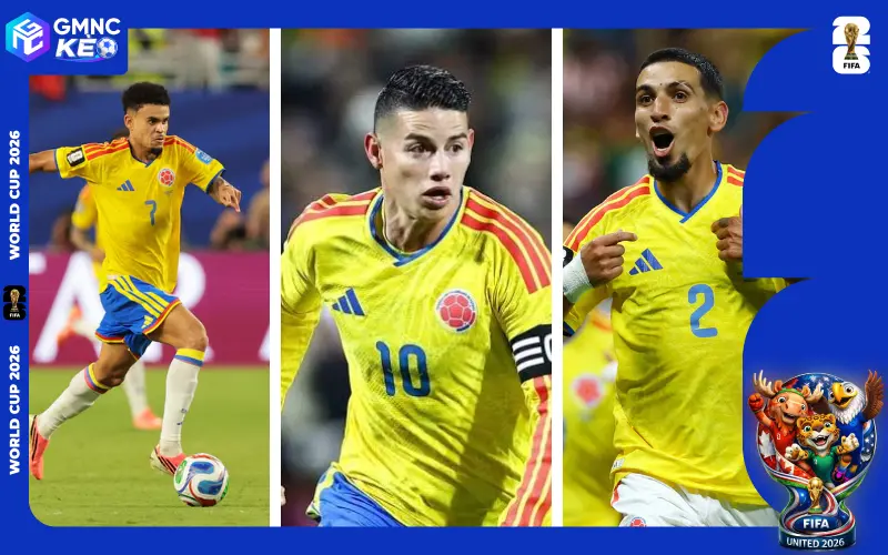 Colombia có sức mạnh tấn công cực lớn
