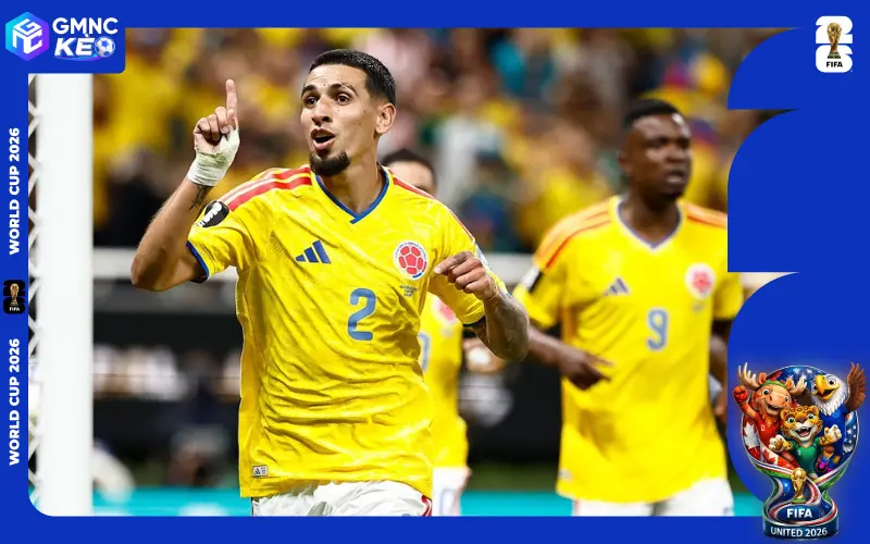 Đội tuyển Colombia khả năng thắng Ghana