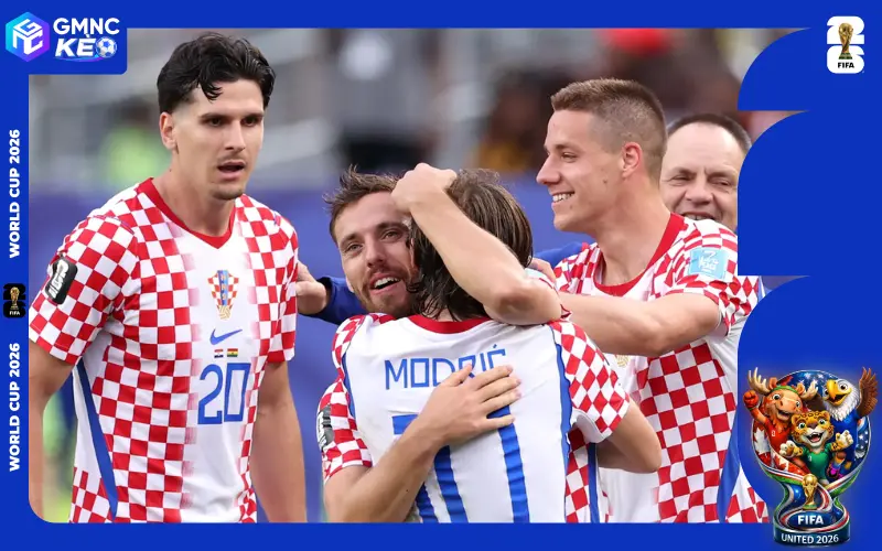 Nhận định đội tuyển Croatia tại World Cup 2026 1 Đội tuyển Croatia ghi bàn trong 3 trận vòng bảng