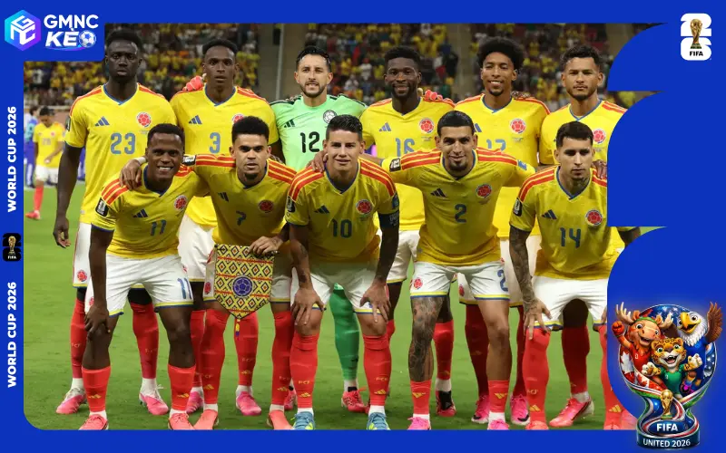 Nhận định đội tuyển Colombia tại World Cup 2026