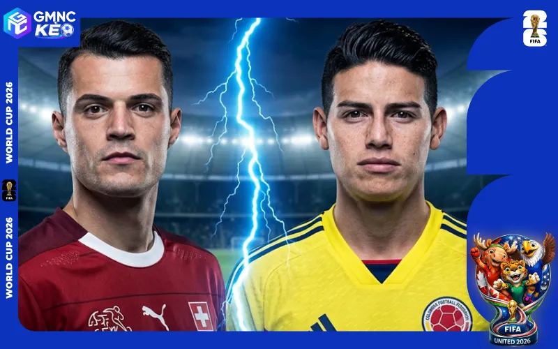 Soi kèo Thụy Sĩ vs Colombia 03h00 ngày 08/07/2026 - World Cup 2026 1 Nhận định trước trận Thụy Sĩ vs Colombia tại vòng 1/8 World Cup 2026