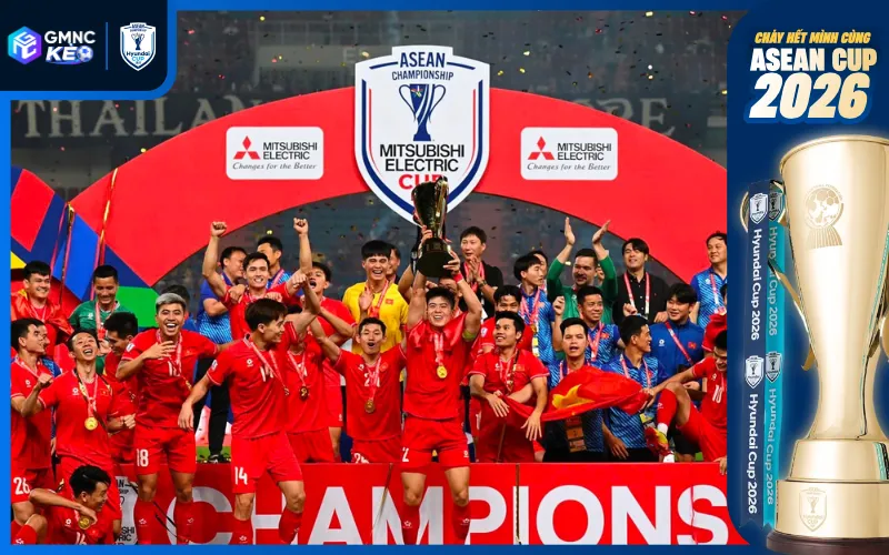 Các đội vô địch ASEAN Cup nhiều lần nhất: Top kỷ lục đỉnh cao 3 Việt Nam đã có trong tay 2 lần nâng cúp vàng danh giá