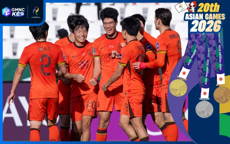 Các cầu thủ Trung Quốc U23 quyết tâm cho ngày ra quân ASIAD