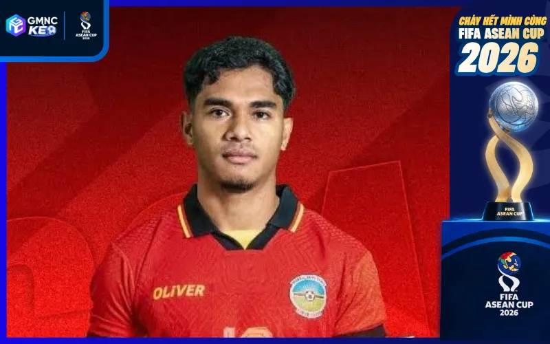 Chủ công Joao Pedro là niềm hy vọng số một trên hàng công của Đông Timor