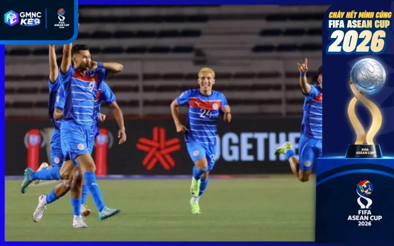  Đội bóng The Azkals Sự tích cực tập luyện để nâng tầm lối chơi