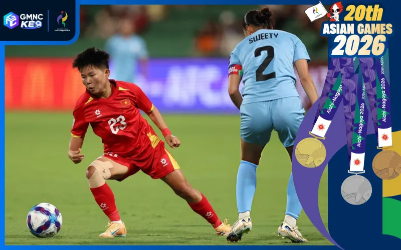 Soi kèo nữ Đài Loan vs Việt Nam 14h00 ngày 14/09/2026 - ASIAD 2026 1 ĐT nữ Việt Nam được đánh giá có khả năng thắng lớn trước Đài Loan