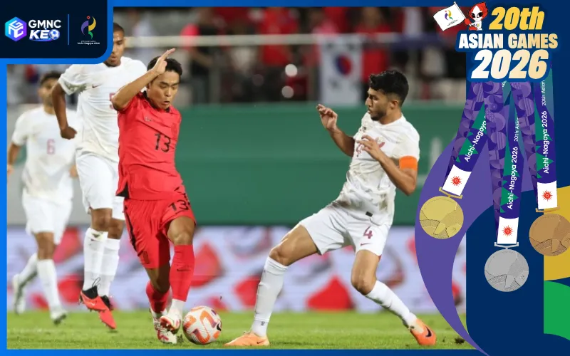 Soi kèo U23 Qatar vs U23 Hàn Quốc 17h30 ngày 15/09/2026 - ASIAD 2026 1 Hàn Quốc U23 quyết tâm bảo vệ tấm HCV tại ASIAD 2026