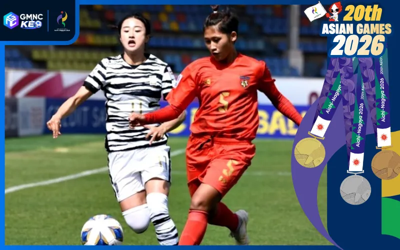 Korea Republic W hướng tới chiến thắng trong ngày ra quân ASIAD 2026