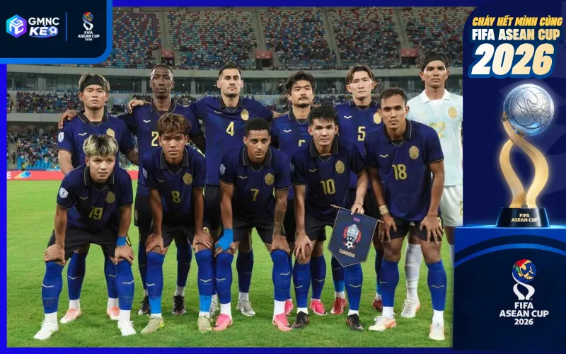 Nhận định đội tuyển Campuchia tại FIFA ASEAN Cup 2026