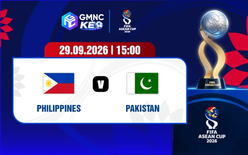 Soi kèo Philippines vs Pakistan 16h00 ngày 29/09/2026 – FIFA ASEAN Cup
