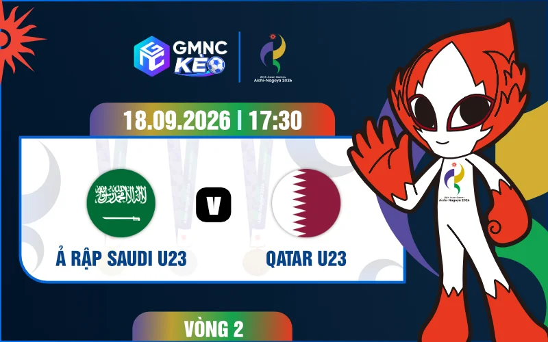 Soi kèo U23 Ả Rập vs U23 Qatar 17h30 ngày 18/09/2026 - ASIAD 2026