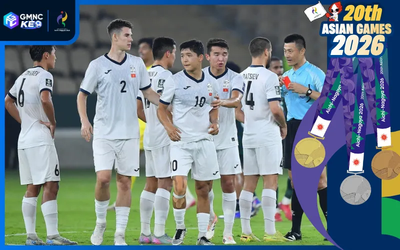 Soi kèo U23 Kyrgyzstan vs U23 Hongkong 17h30 ngày 23/09/2026 - ASIAD 2026 1 U23 Kyrgyzstan quyết tâm tìm kiếm chiến thắng danh dự tại ASIAD 20