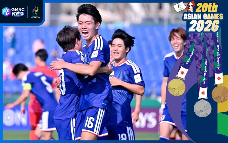 U23 Nhật Bản tự tin hướng đến chiến thắng thứ hai tại ASIAD 2026