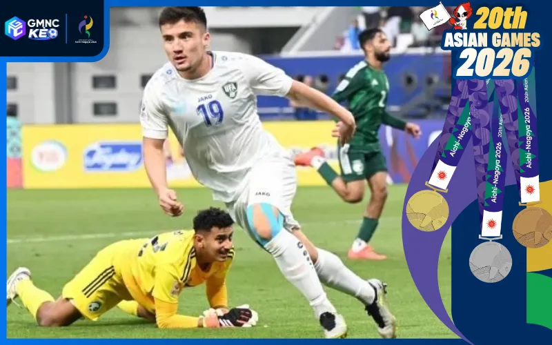 Soi kèo U23 Uzbekistan vs U23 Ả Rập 12h00 ngày 25/09/2026 - ASIAD 2026 1 U23 Uzbekistan nhỉnh hơn U23 Ả Rập về bản lĩnh thi đấu